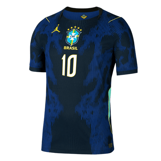 Brazil World Cup Udebanebanetrøje Spillerversion 2026 NEYMAR JR #10