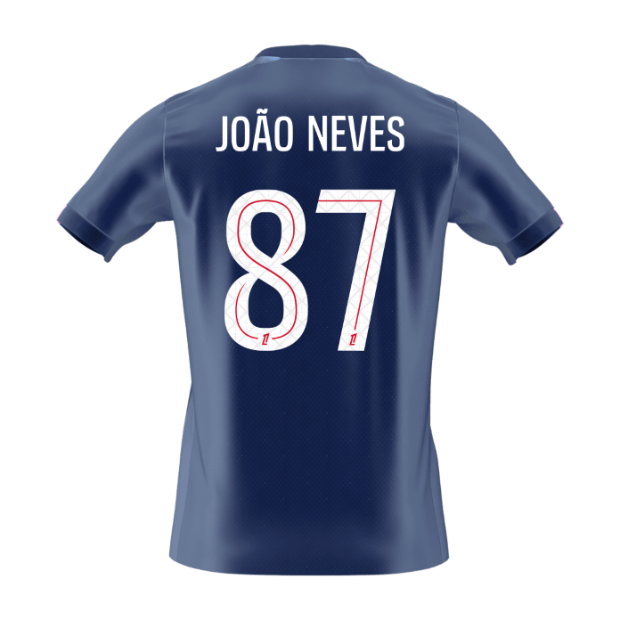 PSG Hjemmebanetrøje 2025/26 – JOÃO NEVES #87