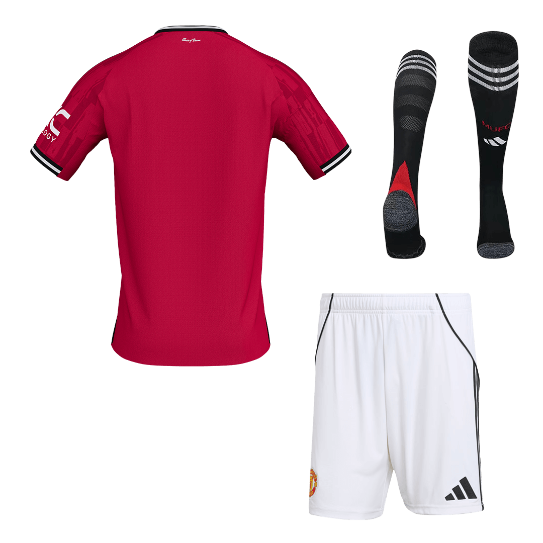 Manchester United Hjemmebanesæt 3-delt 2025/26