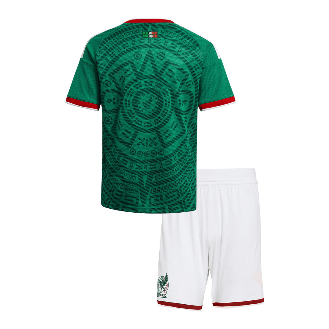Mexico Hjemmebanesæt Børn VM 2026