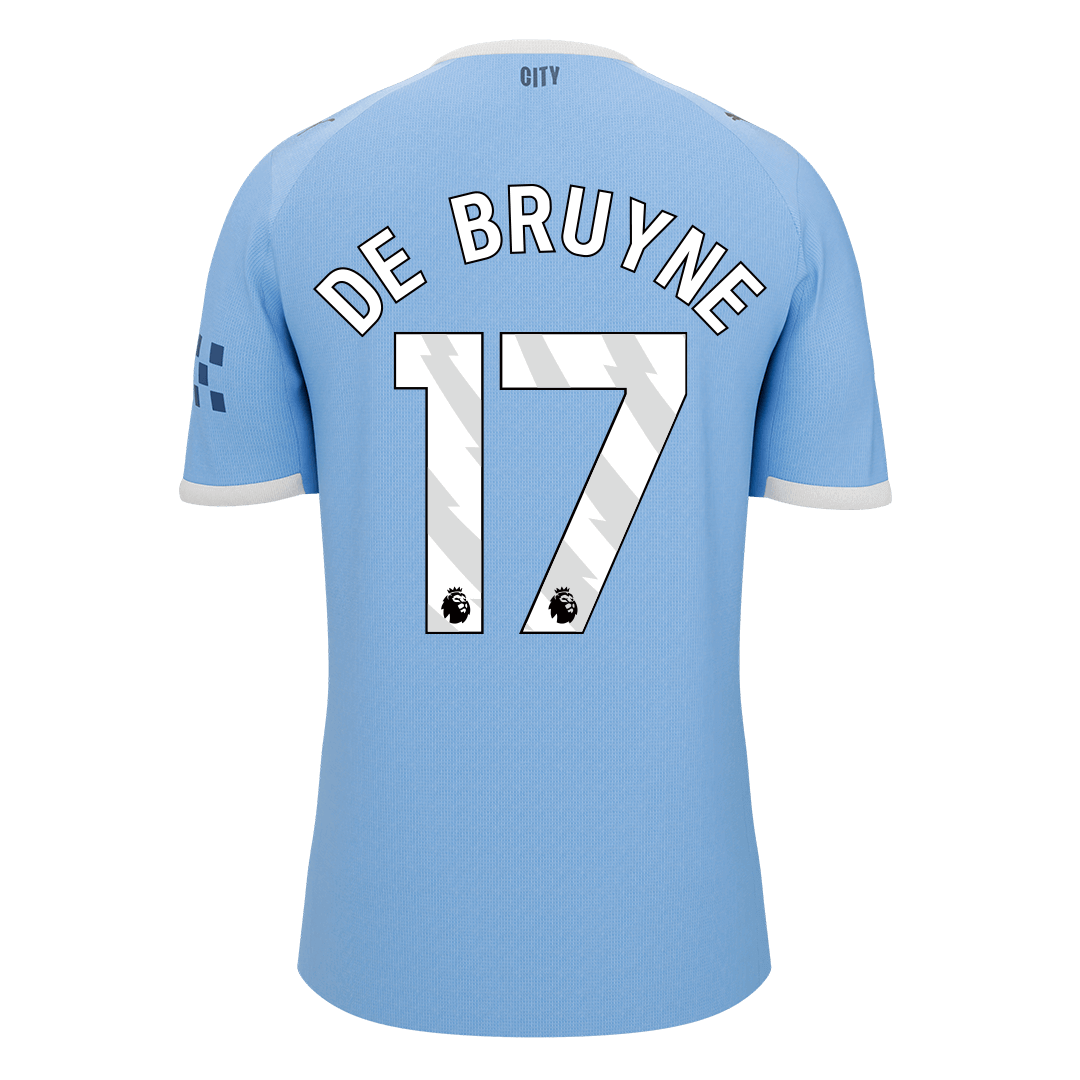 Manchester City Hjemmebanetrøje 2025/26 – DE BRUYNE #17