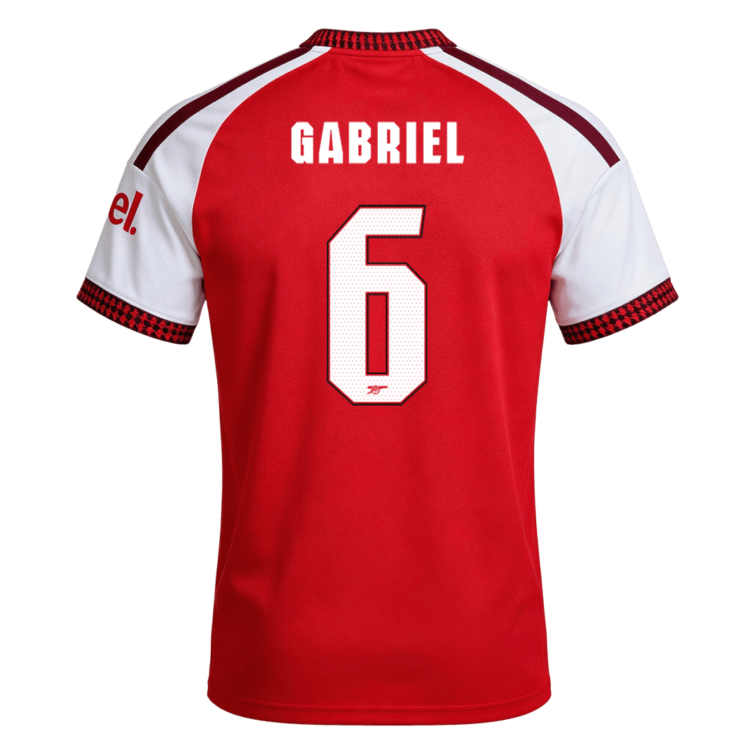 Arsenal Hjemmebanetrøje 2026/27 – GABRIEL #6 – UCL
