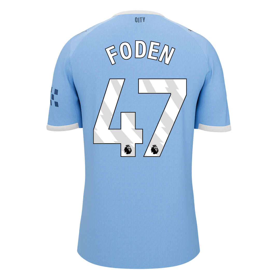 Manchester City Hjemmebanetrøje 2025/26 – FODEN #47