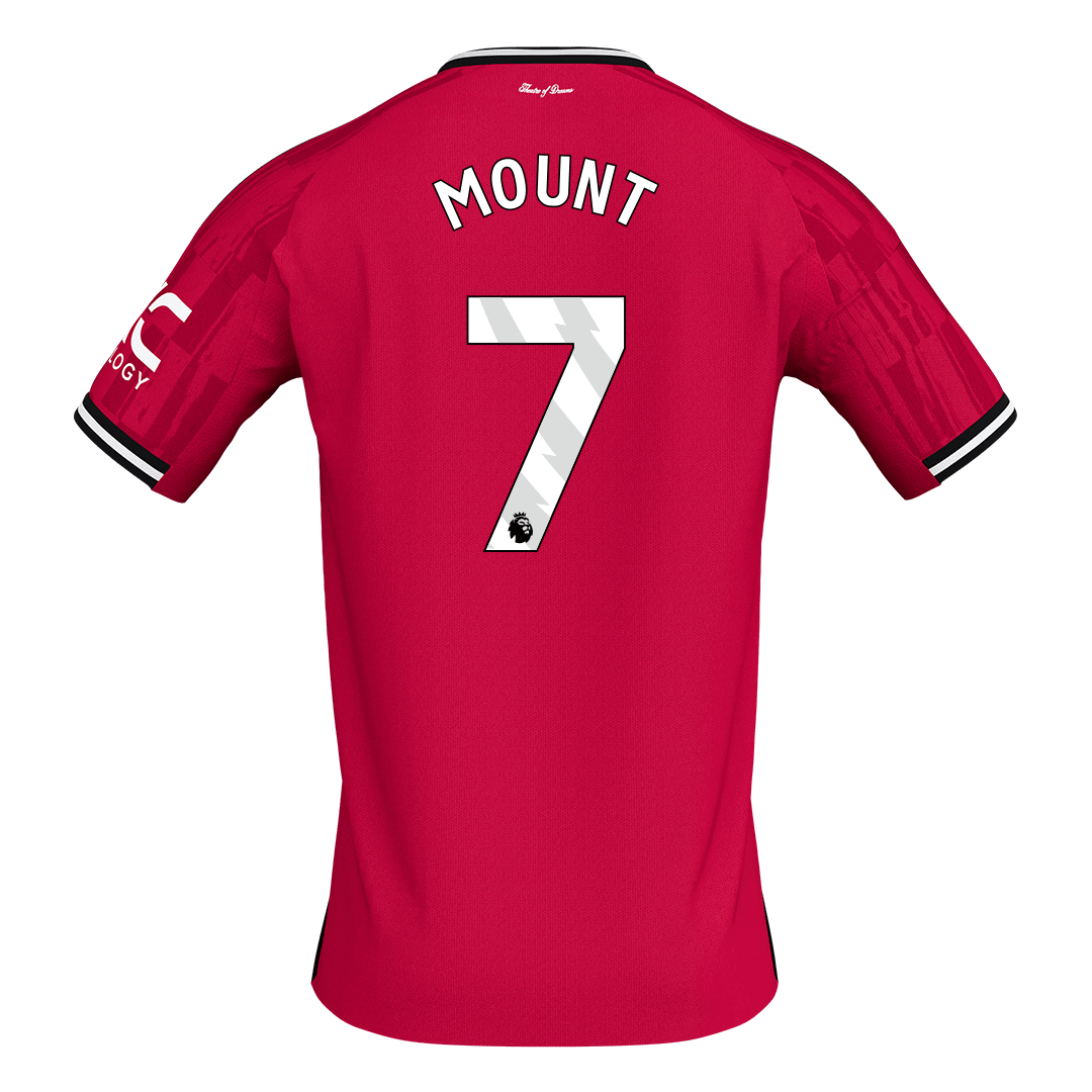 Manchester United Hjemmebanetrøje 2025/26 – MOUNT #7