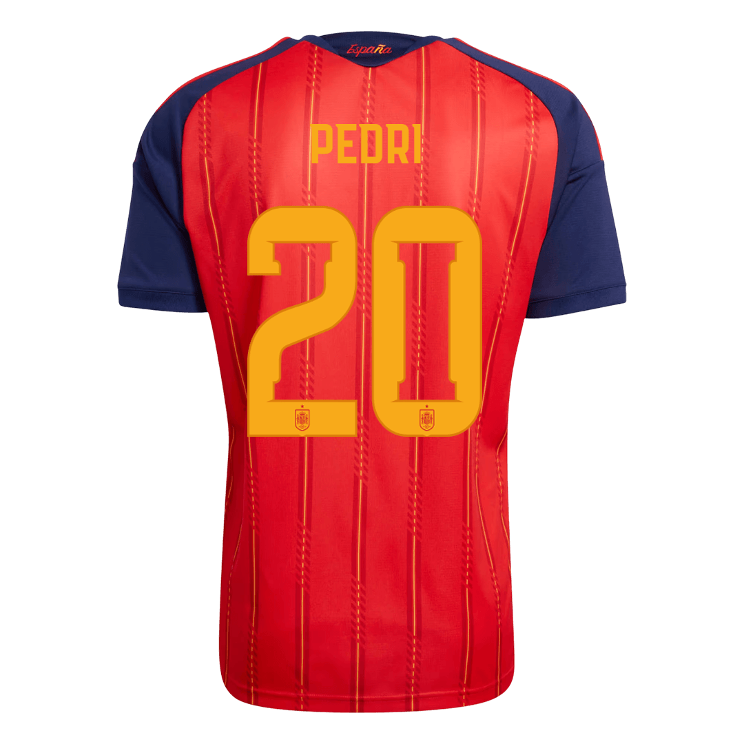 Spanien Hjemmebanetrøje VM 2026 – PEDRI #20