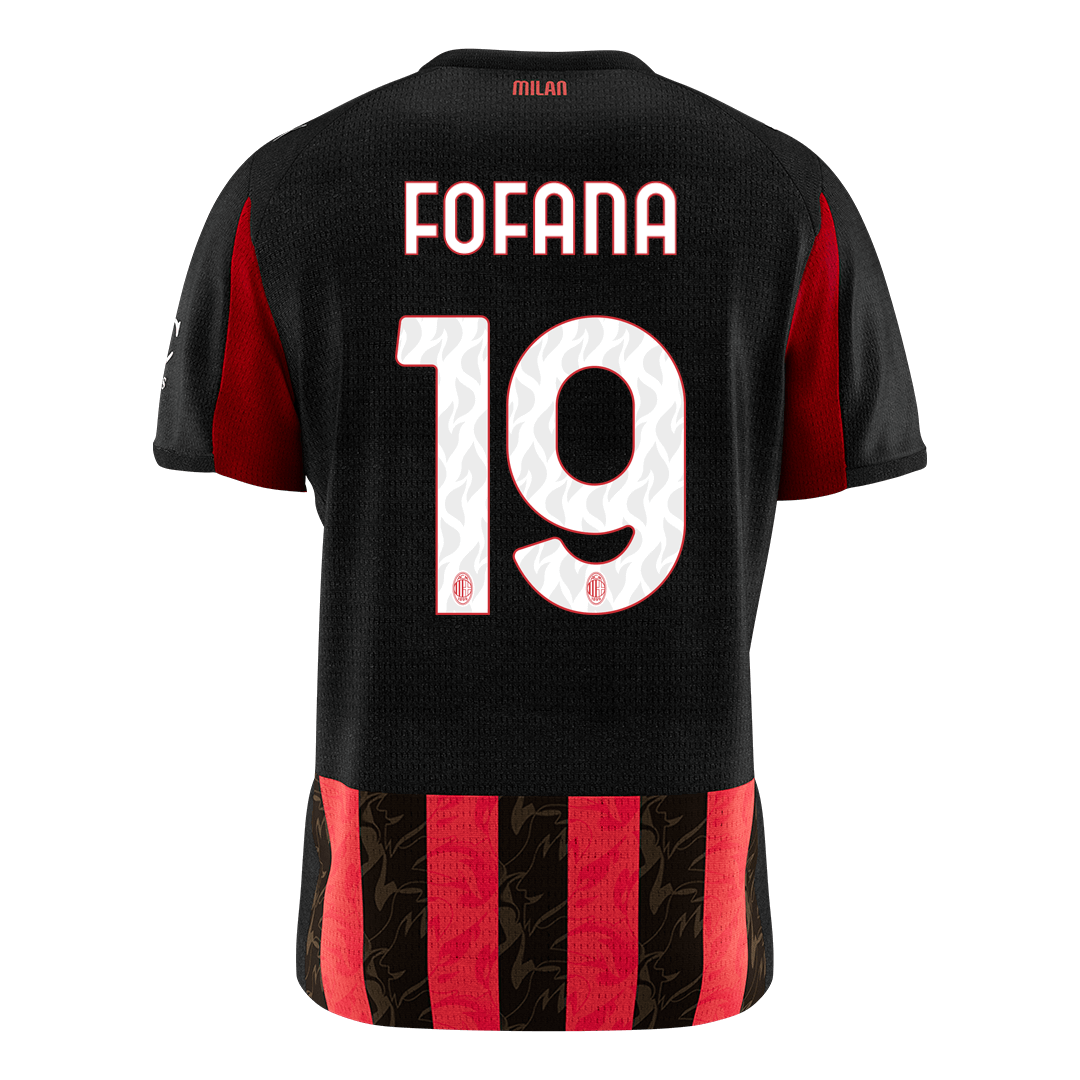 AC Milan Hjemmebanetrøje 2025/26 – FOFANA #19