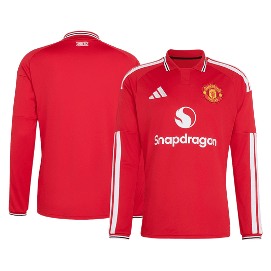 Manchester United Hjemmebanetrøje Lange Ærmer 2026/27