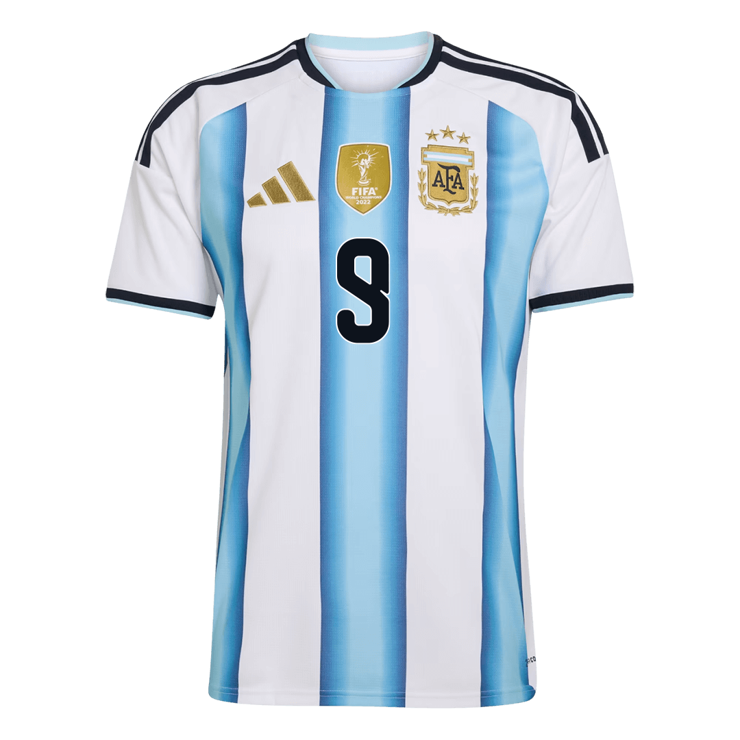 Argentina Hjemmebanetrøje VM 2026 – J. ÁLVAREZ #9
