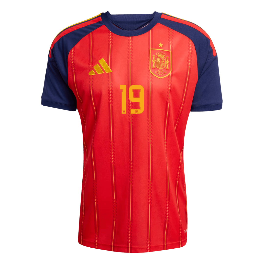 Spanien Hjemmebanetrøje VM 2026 – LAMINE YAMAL #19