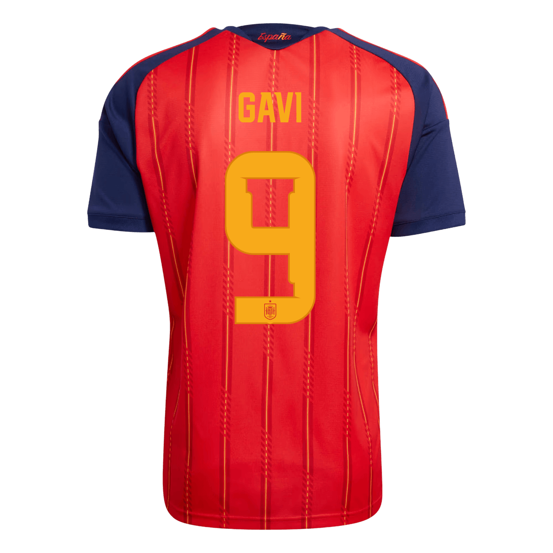 Spanien Hjemmebanetrøje VM 2026 – GAVI #9