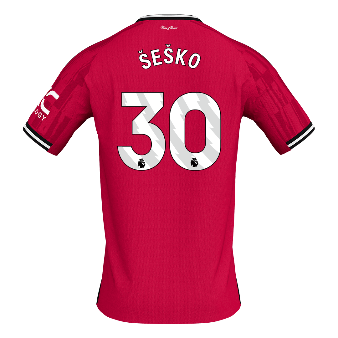 Manchester United Hjemmebanetrøje 2025/26 – KO #30