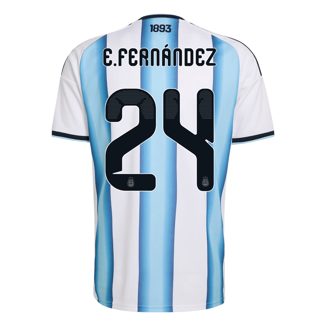 Argentina Hjemmebanetrøje VM 2026 – E. FERNÁNDEZ #24
