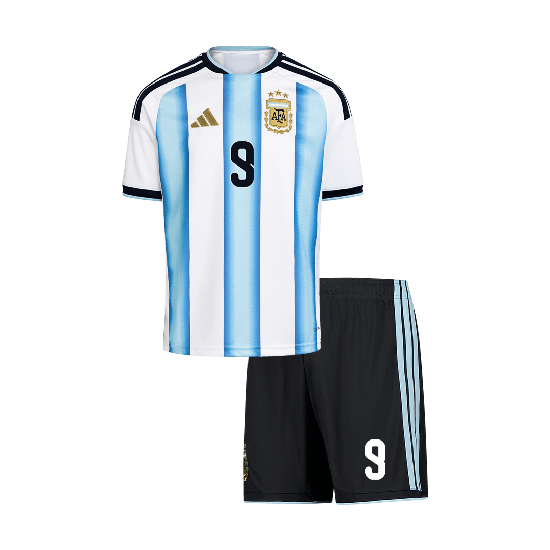 Argentina Hjemmebanesæt Børn VM 2026 – J. ÁLVAREZ #9