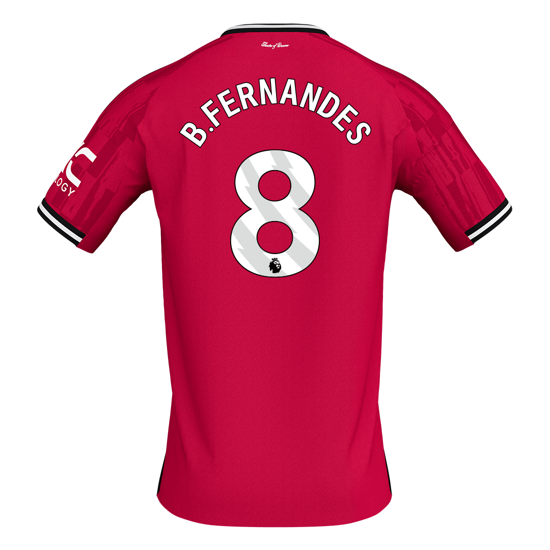 Manchester United Hjemmebanetrøje 2025/26 – B. FERNANDES #8