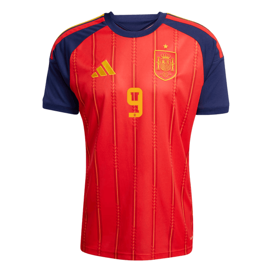 Spanien Hjemmebanetrøje VM 2026 – GAVI #9