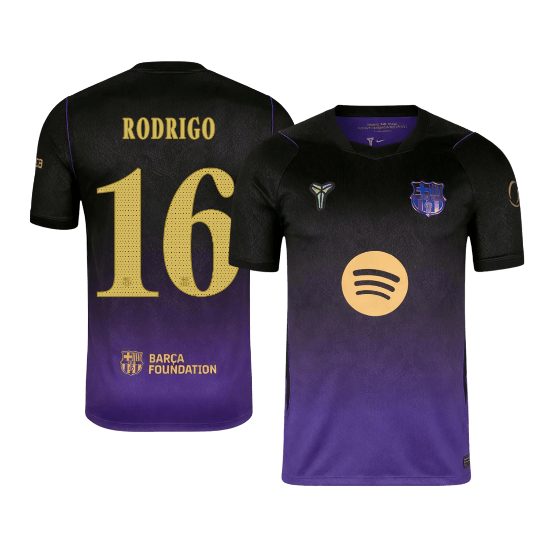 Barcelona Udebanetrøje 2026/27 – RODRIGO #16 – UCL