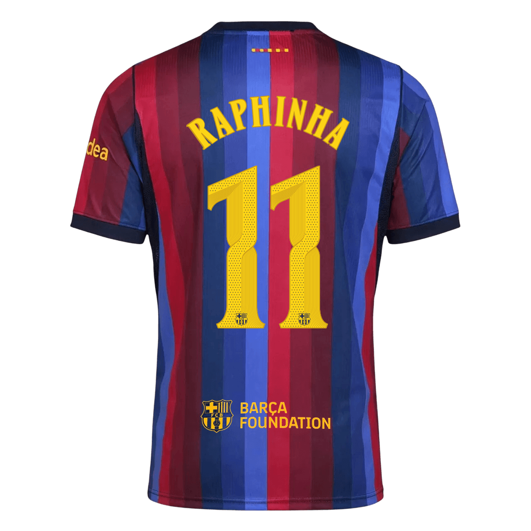 Barcelona Hjemmebanetrøje 2026/27 – RAPHINHA #11 – UCL