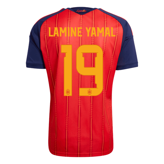 Spanien Hjemmebanetrøje VM 2026 – LAMINE YAMAL #19