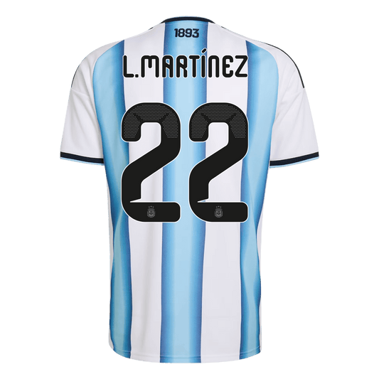 Argentina Hjemmebanetrøje VM 2026 – L. MARTÍNEZ #22