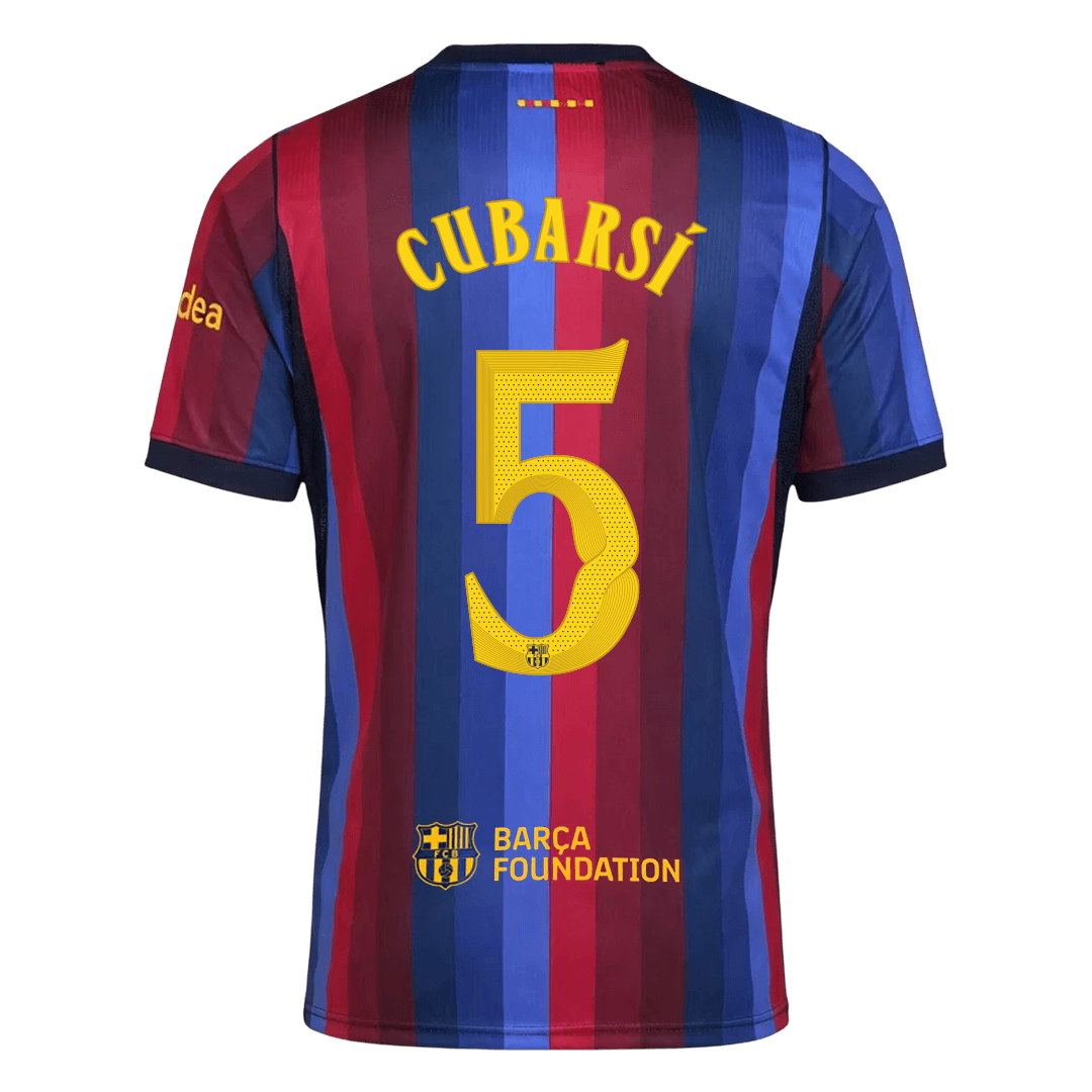 Barcelona Hjemmebanetrøje 2026/27 – CUBARSÍ #5 – UCL
