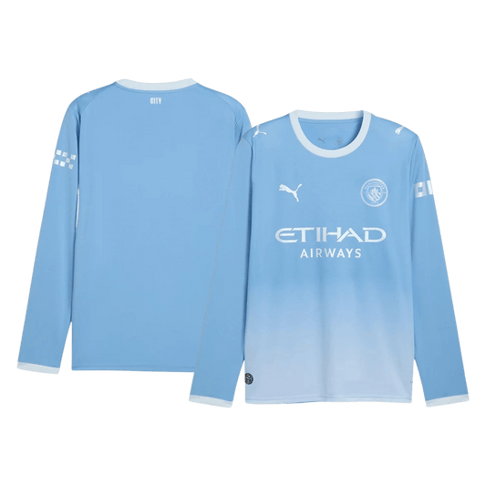 Manchester City Hjemmebanetrøje Lange Ærmer 2026/27