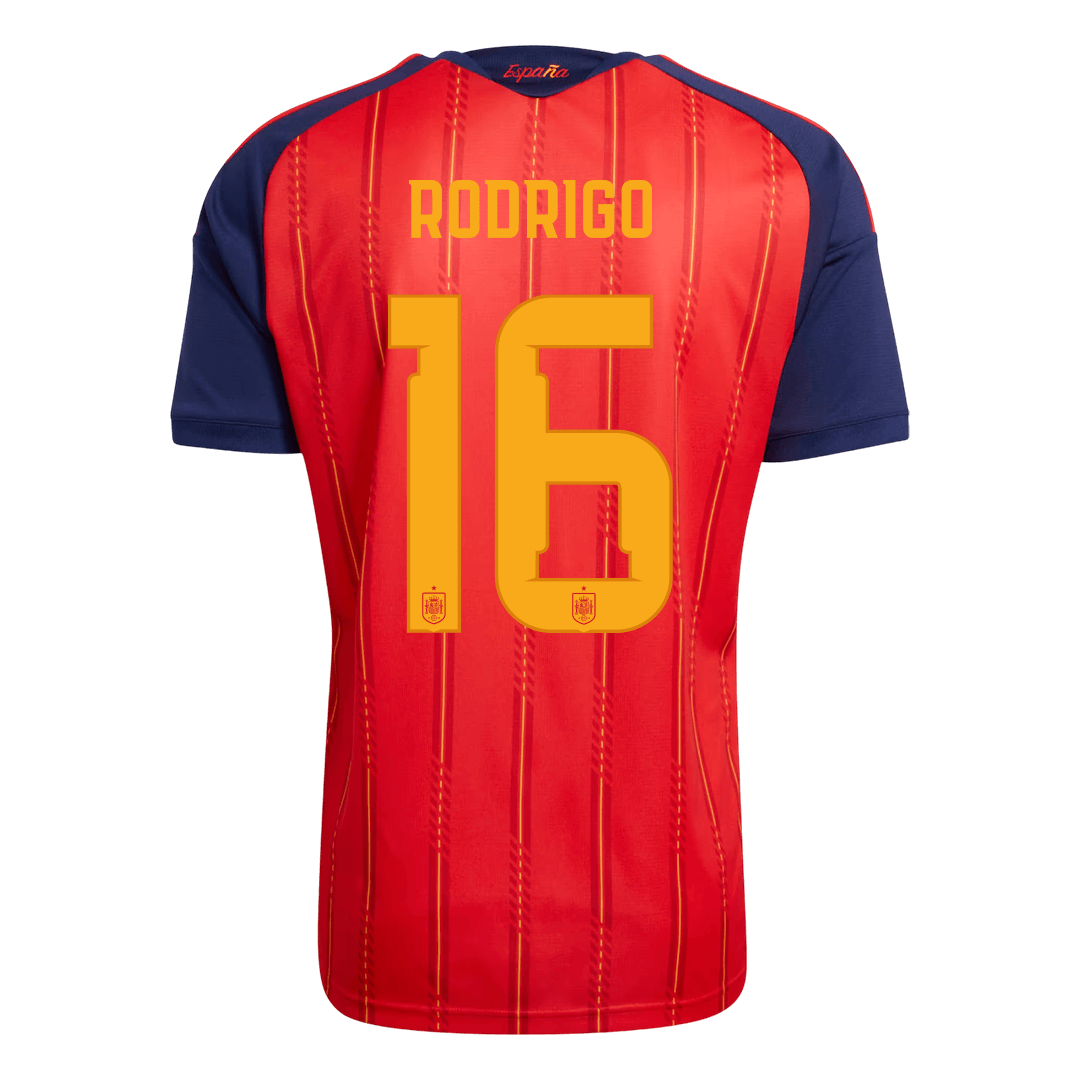 Spanien Hjemmebanetrøje VM 2026 – RODRIGO #16