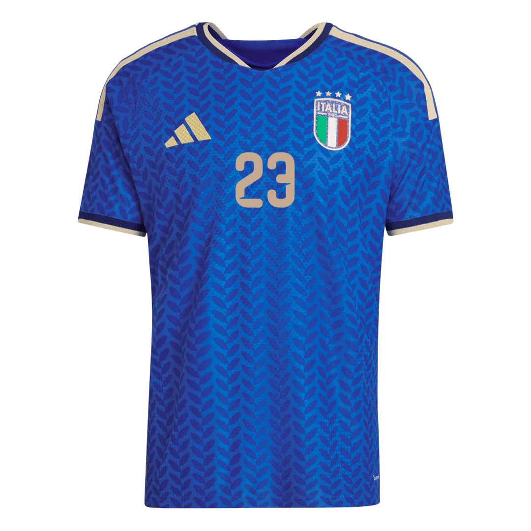 Italy World Cup Hjemmebanetrøje Spillerversion 2026 BASTONI #23