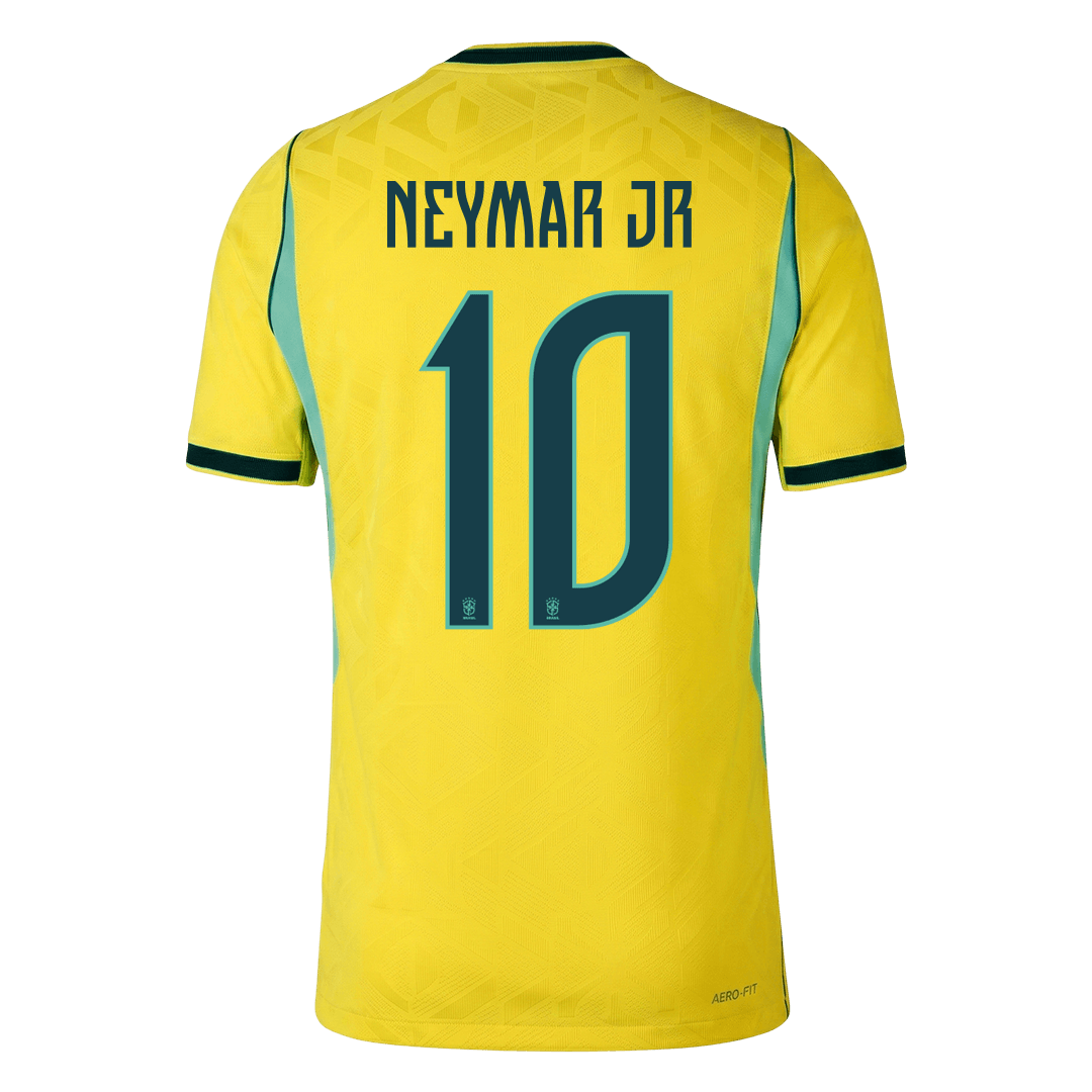 Brazil World Cup Hjemmebanetrøje Spillerversion 2026 NEYMAR JR #10