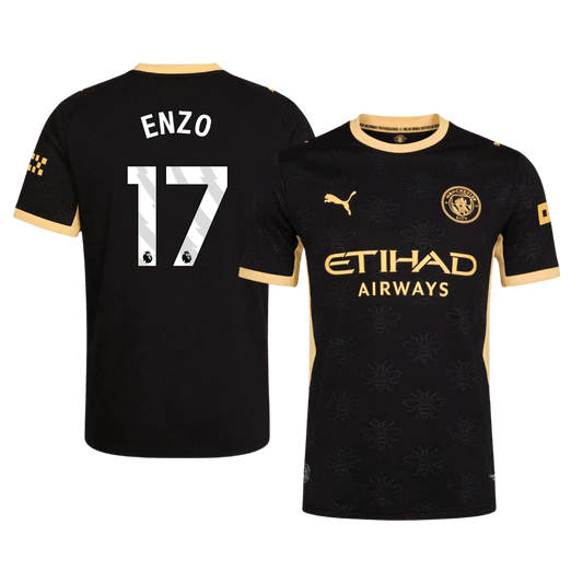 Manchester City Udebanetrøje 2026/27 – ENZO #17 [Spillerversion]