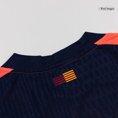 Barcelona Tredjebanetrøje Spillerversion 2025/26 UCL F.DE JONG #21