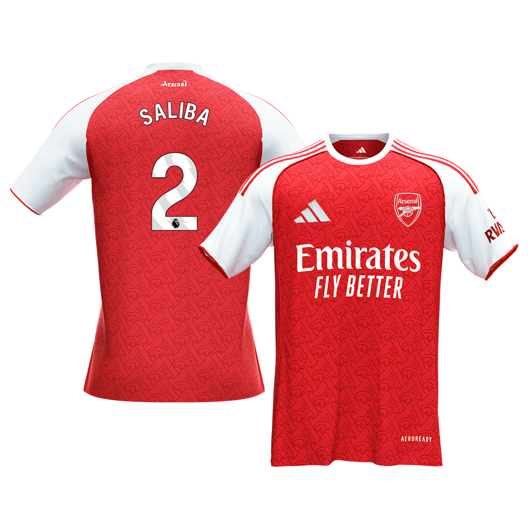 Arsenal Hjemmetrøje 2025/26 SALIBA #2 [PREMIUM]