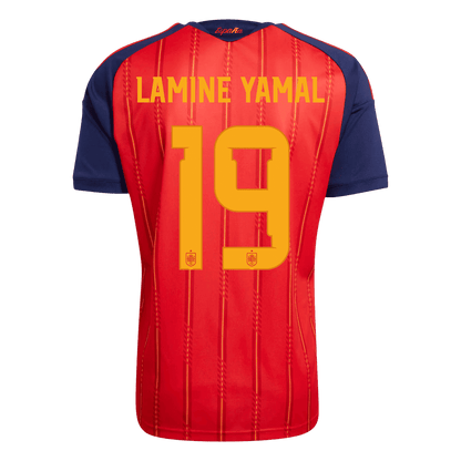 [Champion Edition] Spanien Hjemmebanetrøje VM 2026 – LAMINE YAMAL #19