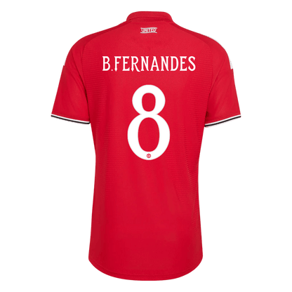Manchester United Hjemmebanetrøje 2026/27 – B. FERNANDES #8 – UCL [Spillerversion]
