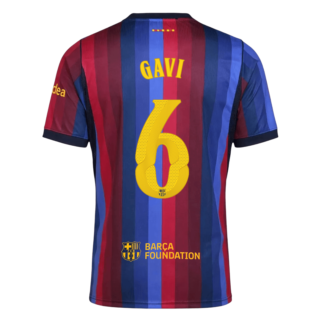 Barcelona Hjemmebanetrøje 2026/27 – GAVI #6 – UCL