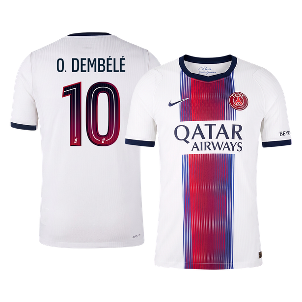 PSG Udebanetrøje 2026/27 – O. DEMBÉLÉ #10 [Spillerversion]