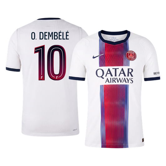 PSG Udebanetrøje 2026/27 – O. DEMBÉLÉ #10 [Spillerversion]
