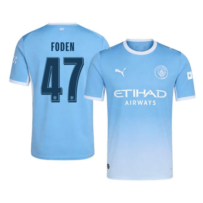 Manchester City Hjemmebanetrøje 2026/27 – FODEN #47