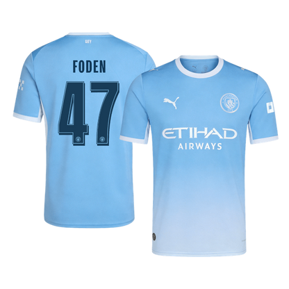 Manchester City Hjemmebanetrøje 2026/27 – FODEN #47