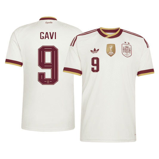 [Champion Edition] Spanien Udebanetrøje VM 2026 – GAVI #9