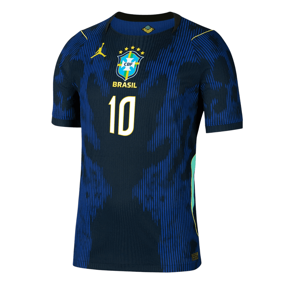 Brazil World Cup Udebanebanetrøje Spillerversion 2026 NEYMAR JR #10