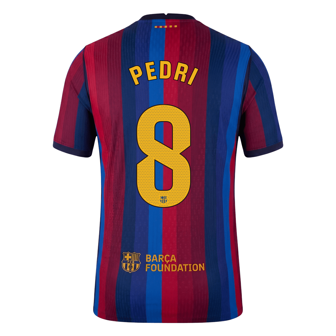Barcelona Hjemmebanetrøje 2026/27 – PEDRI #8 [Spillerversion]