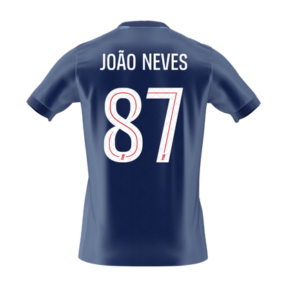 PSG Hjemmetrøje 2025/26 JOÃO NEVES #87 [PREMIUM]