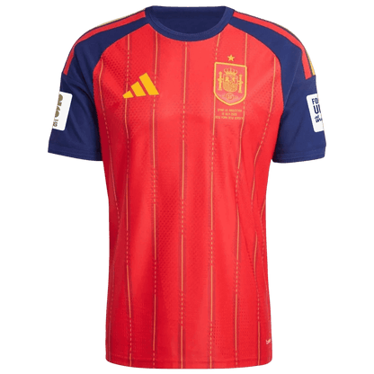 Spanien Hjemmebanetrøje VM 2026 – Finaleudgave