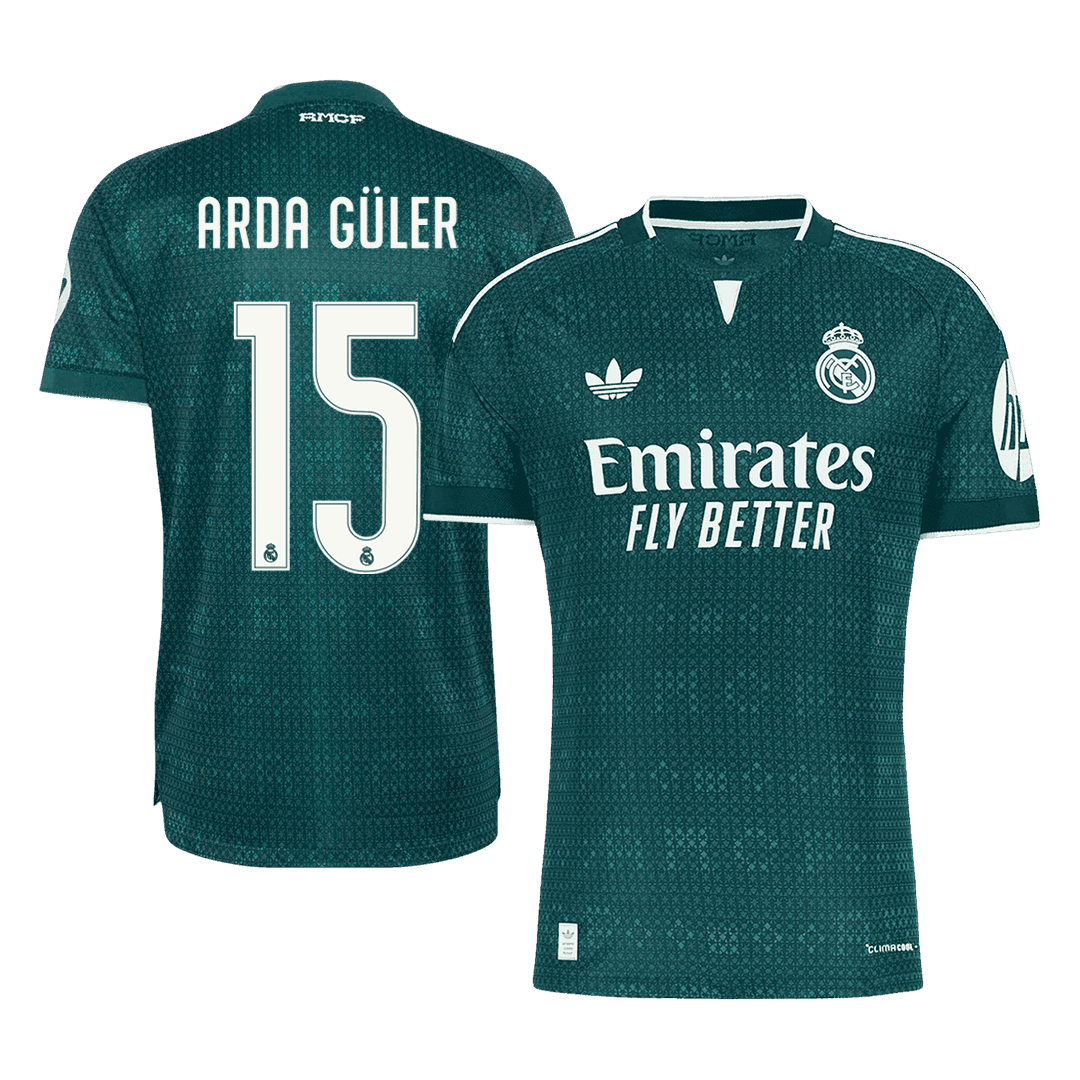 Real Madrid Udebanetrøje 2026/27 – ARDA GÜLER #15 [Spillerversion]