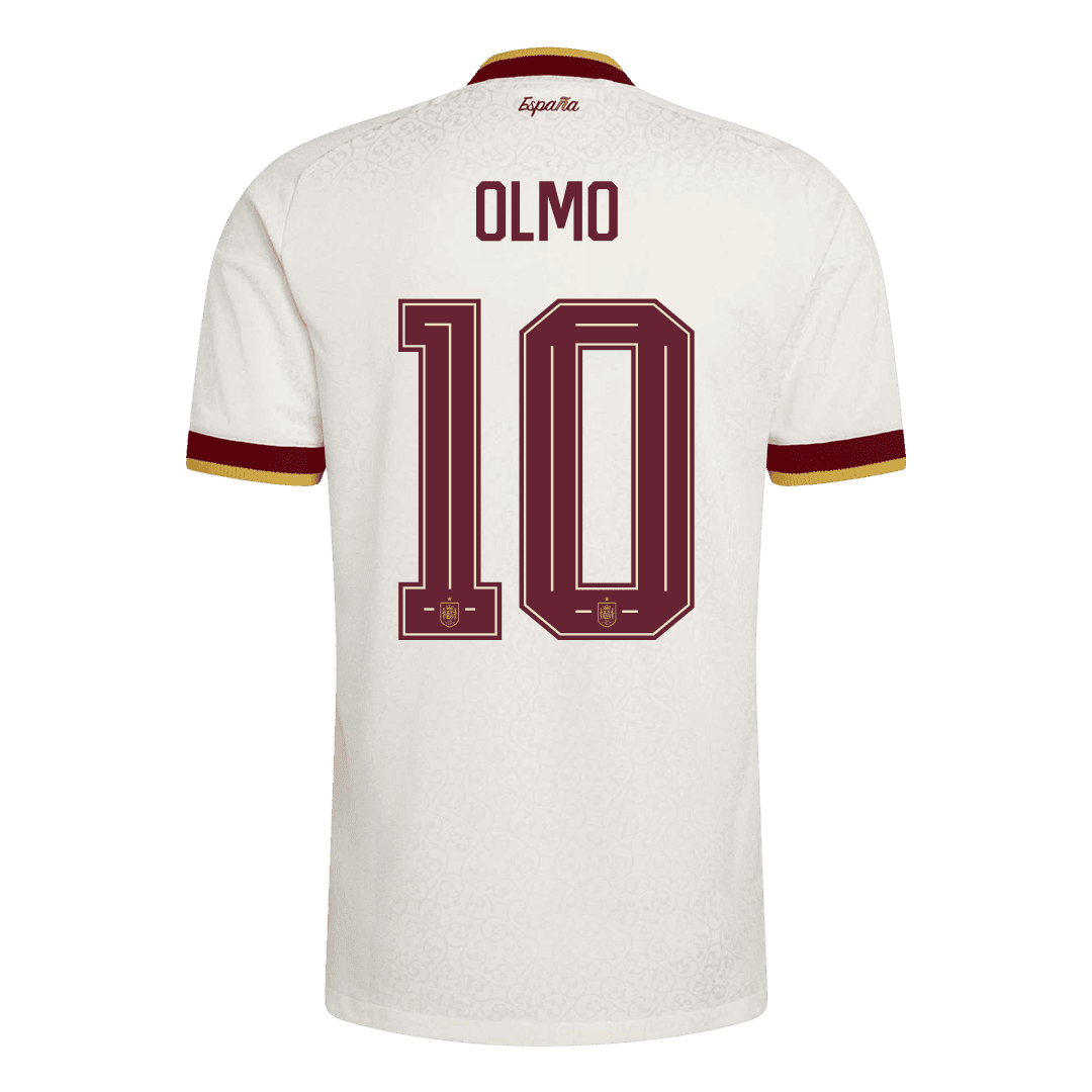 [Champion Edition] Spanien Udebanetrøje VM 2026 – OLMO #10 [Spillerversion]