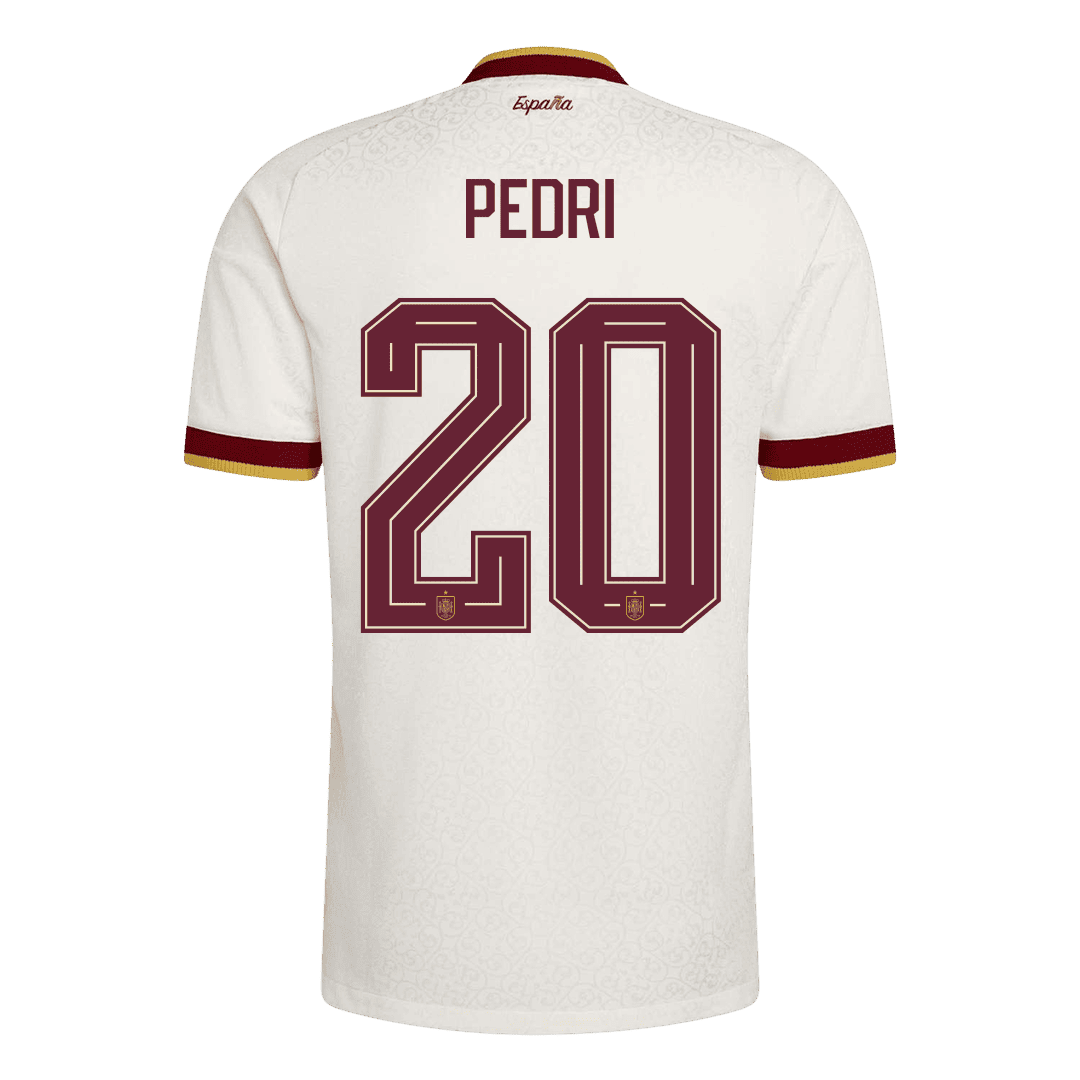 [Champion Edition] Spanien Udebanetrøje VM 2026 – PEDRI #20 [Spillerversion]