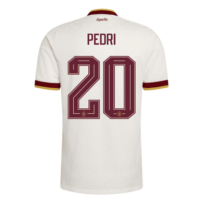 [Champion Edition] Spanien Udebanetrøje VM 2026 – PEDRI #20 [Spillerversion]