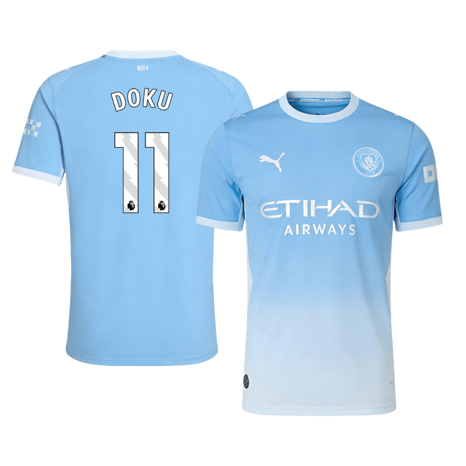 Manchester City Hjemmebanetrøje 2026/27 – DOKU #11 [Spillerversion]
