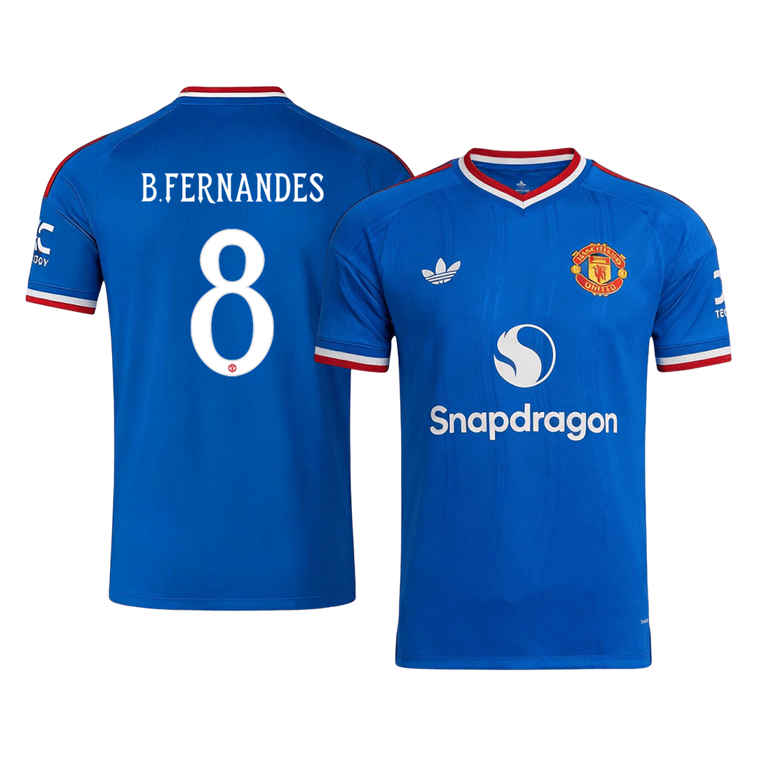 Manchester United Udebanetrøje 2026/27 – B. FERNANDES #8 – UCL
