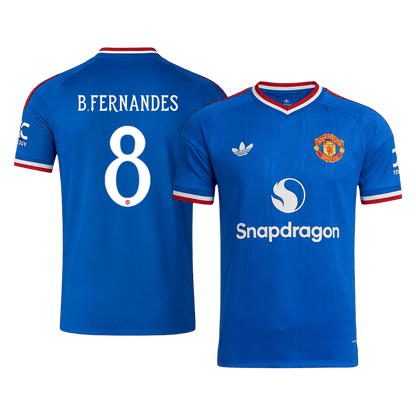 Manchester United Udebanetrøje 2026/27 – B. FERNANDES #8 – UCL